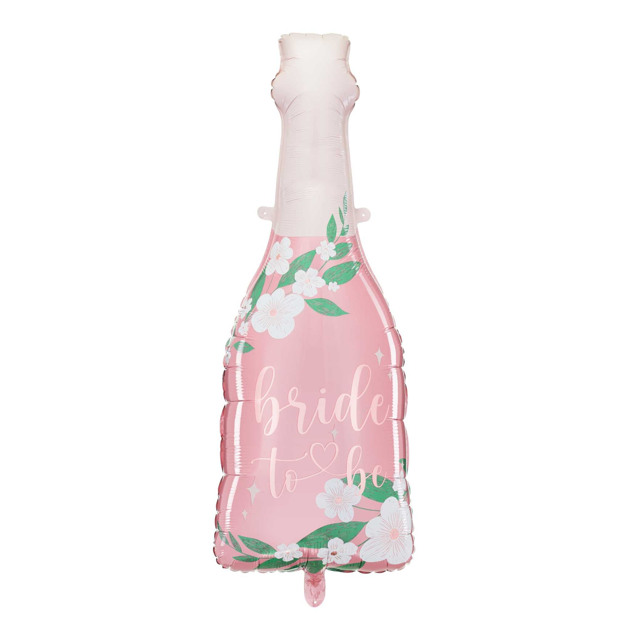 Folienballon Flasche "Bride to be" -hey-Party.de- Folienballons -#Variante_