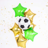 Folienballon Fussball 3D-rund -hey-Party.de- Folienballons -#Variante_