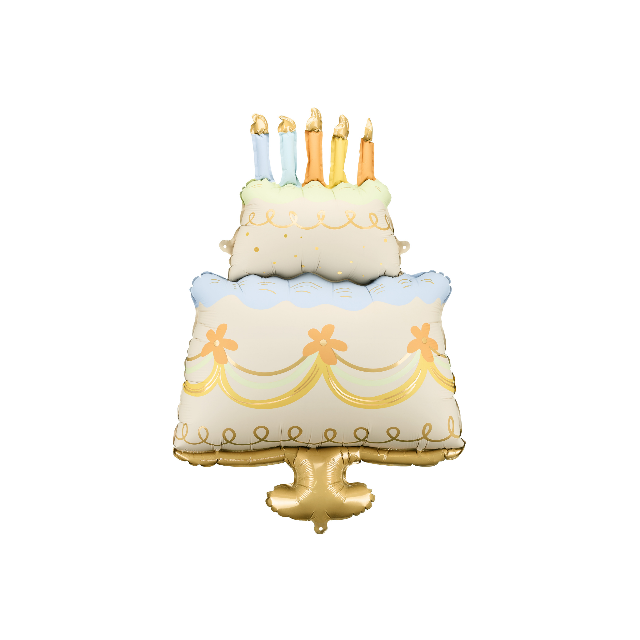 Folienballon Kuchen -hey-Party.de- Folienballons -#Variante_