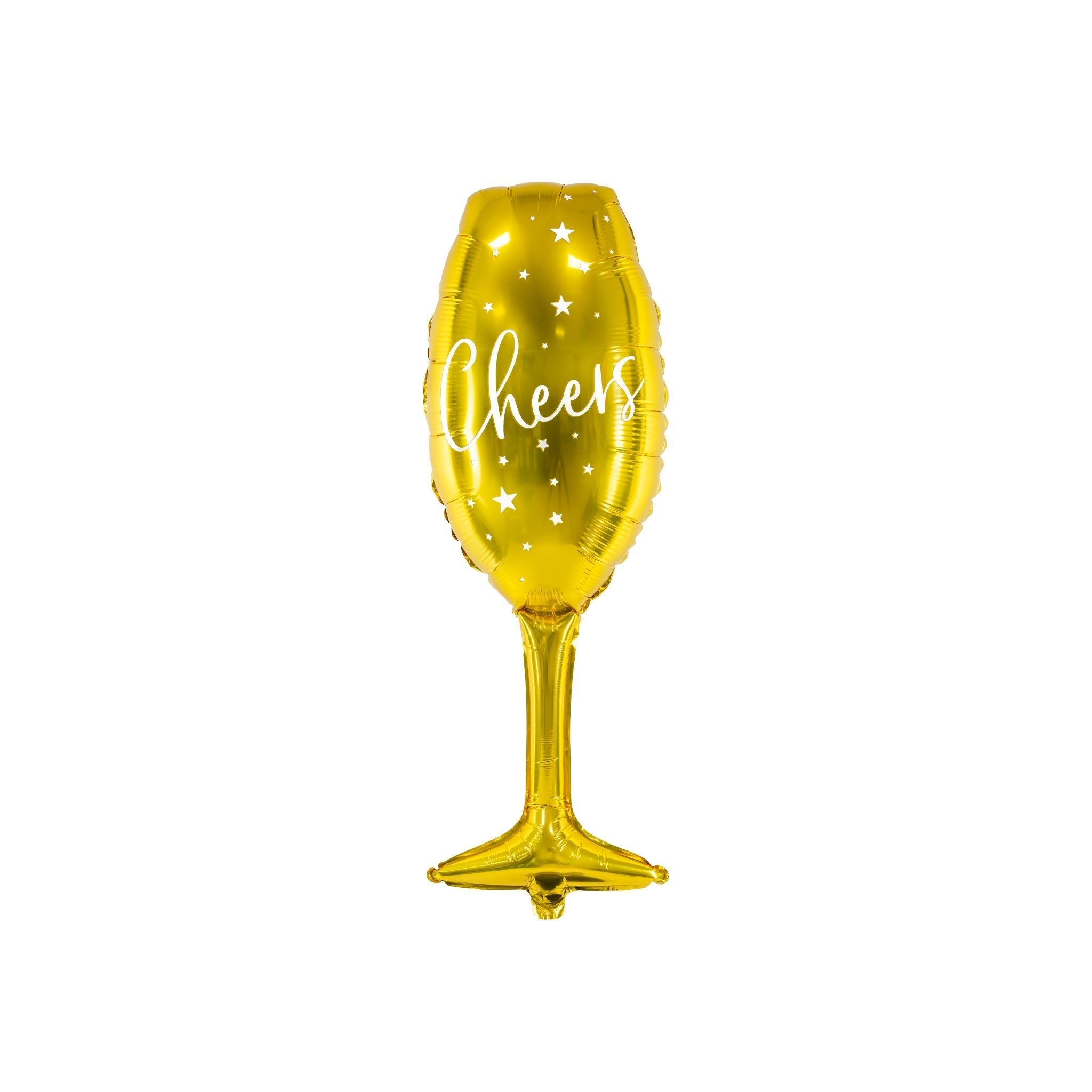 Folienballon Glas „Cheers“ -hey-Party.de- Folienballons -#Variante_