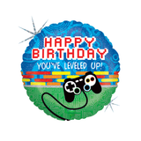 Folienballon „Level up" -hey-Party.de- Folienballons -#Variante_