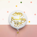 Folienballon "Happy Birthday to you" -hey-Party.de- Folienballons -#Variante_
