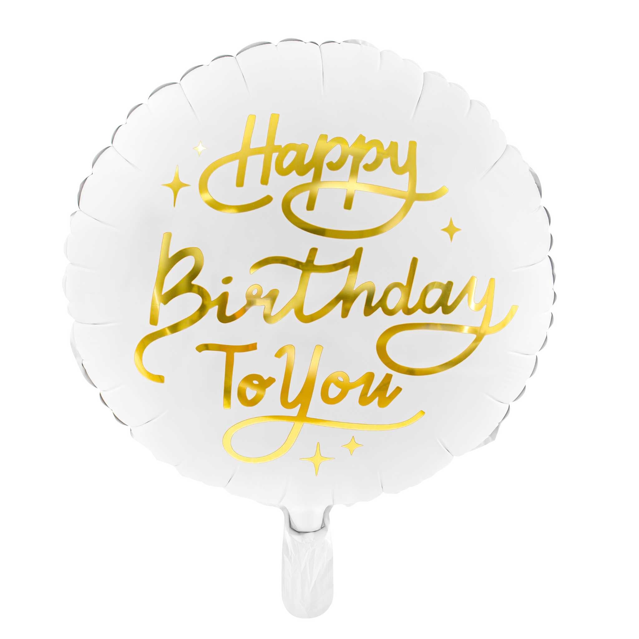 Folienballon "Happy Birthday to you" -hey-Party.de- Folienballons -#Variante_