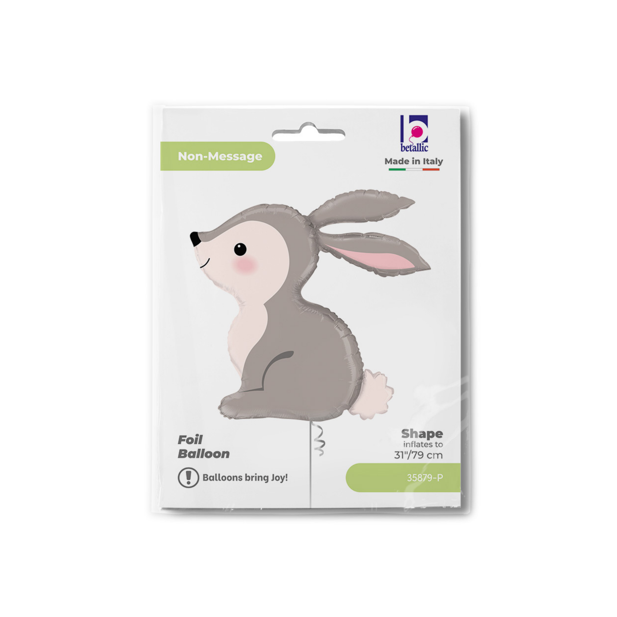 Folienballon Hase -hey-Party.de- Folienballons -#Variante_