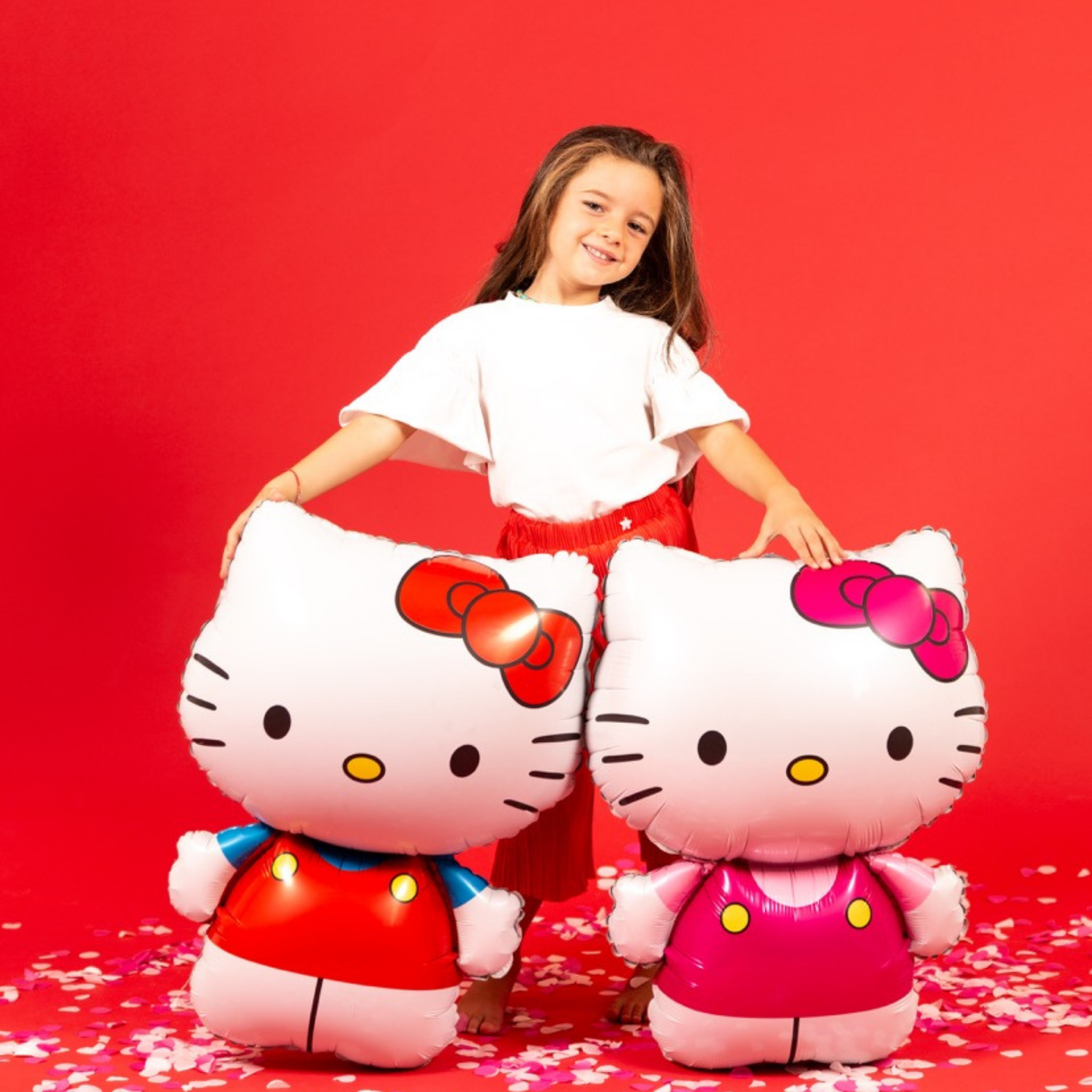 Folienballon Hello Kitty Pink -hey-Party.de- Folienballons -#Variante_