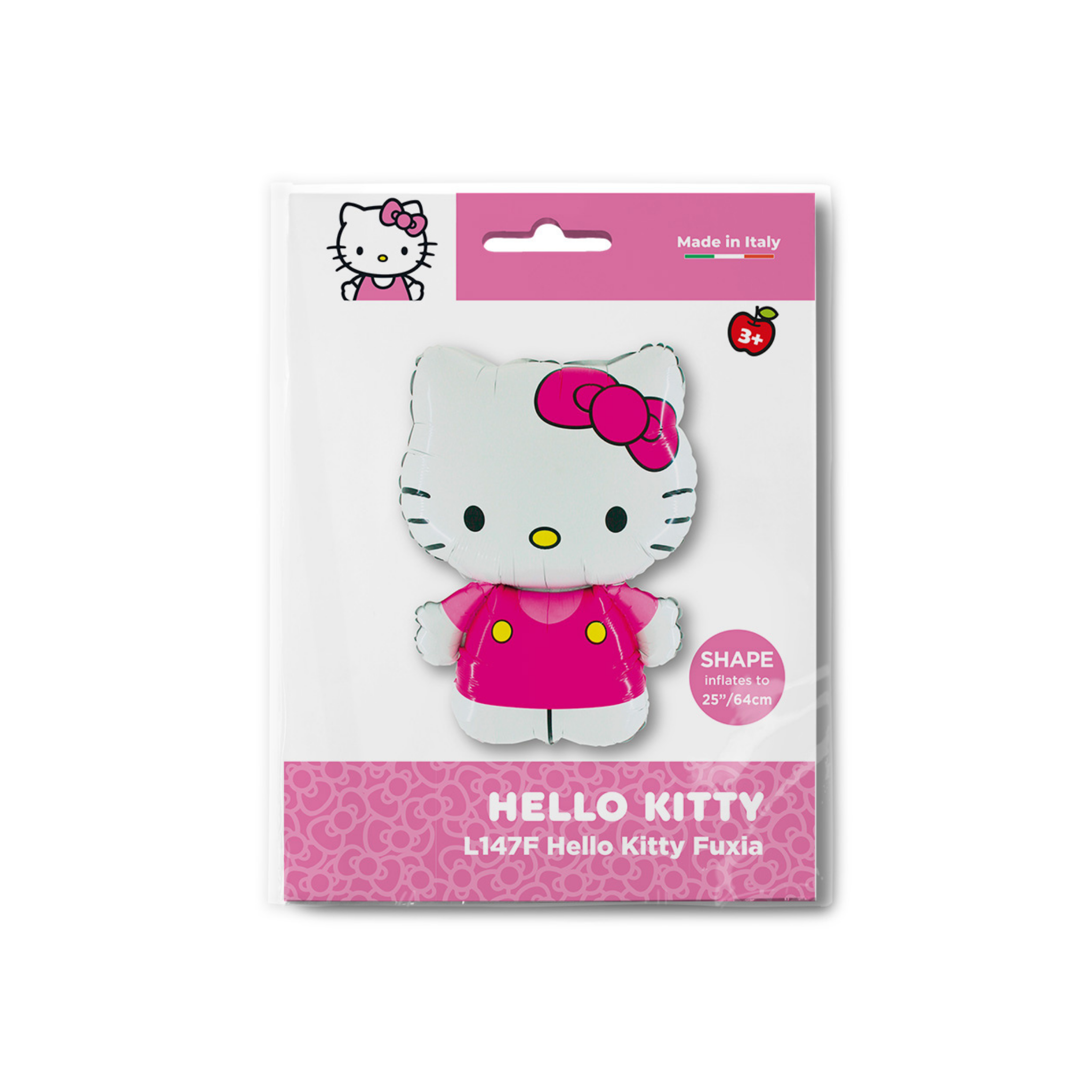 Folienballon Hello Kitty Pink -hey-Party.de- Folienballons -#Variante_