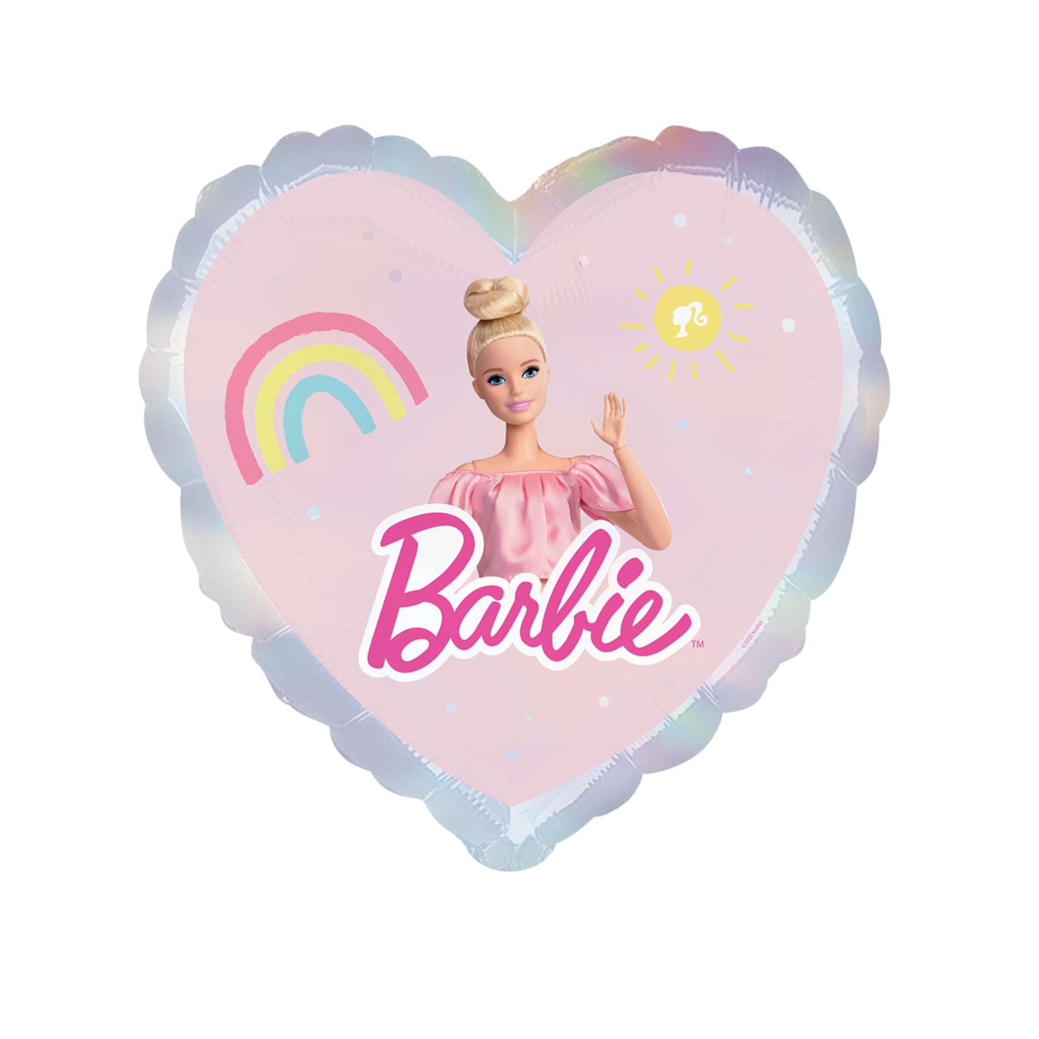 Folienballon Herz Barbie & Friends -hey-Party.de- Folienballons -#Variante_