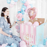 Folienballon Herz "Mom to be" Rosa -hey-Party.de- Folienballons -#Variante_