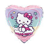 Folienballon Herz Hello Kitty Regenbogen -hey-Party.de- Folienballons -#Variante_