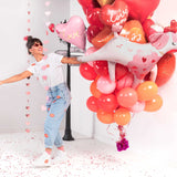 Folienballon Herz mit Pfeil -hey-Party.de- Folienballons -#Variante_