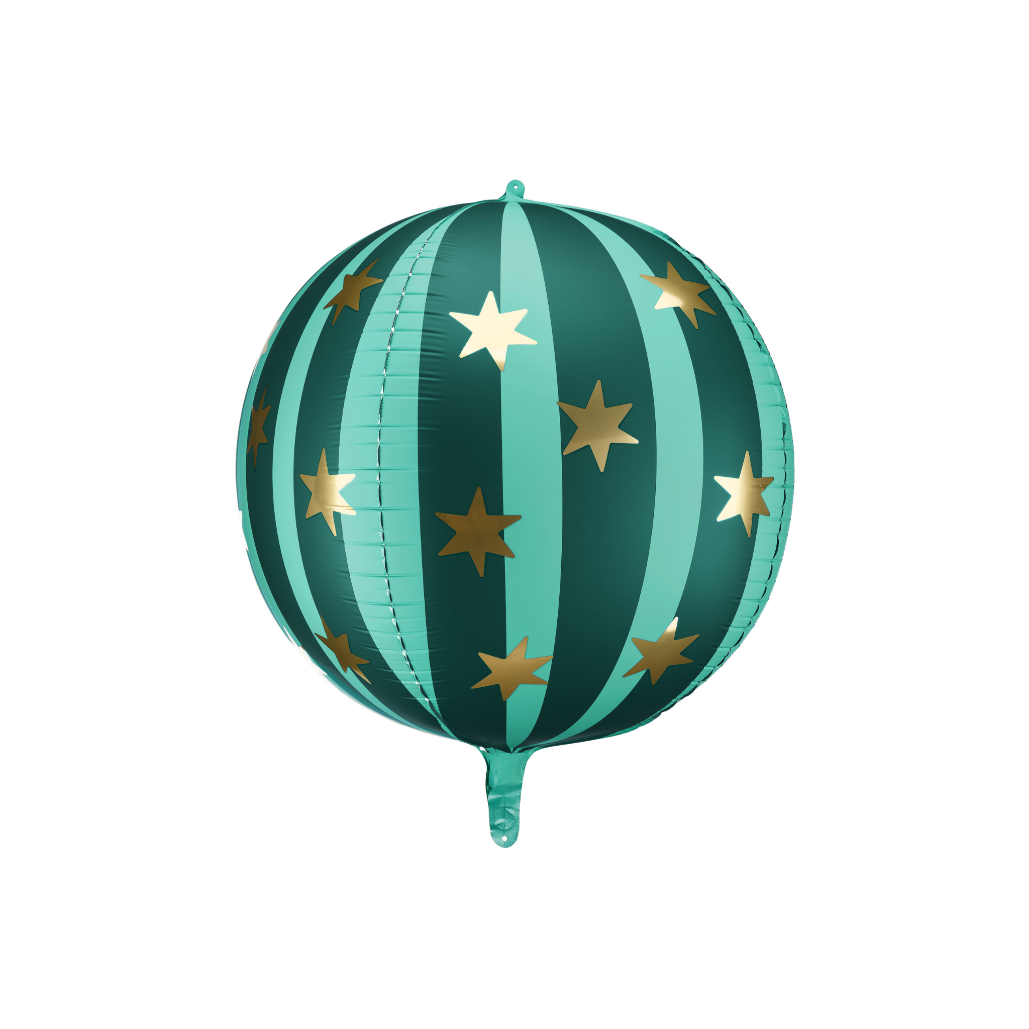Folienballon Kugel Sterne Petrol -hey-Party.de- Folienballons -#Variante_