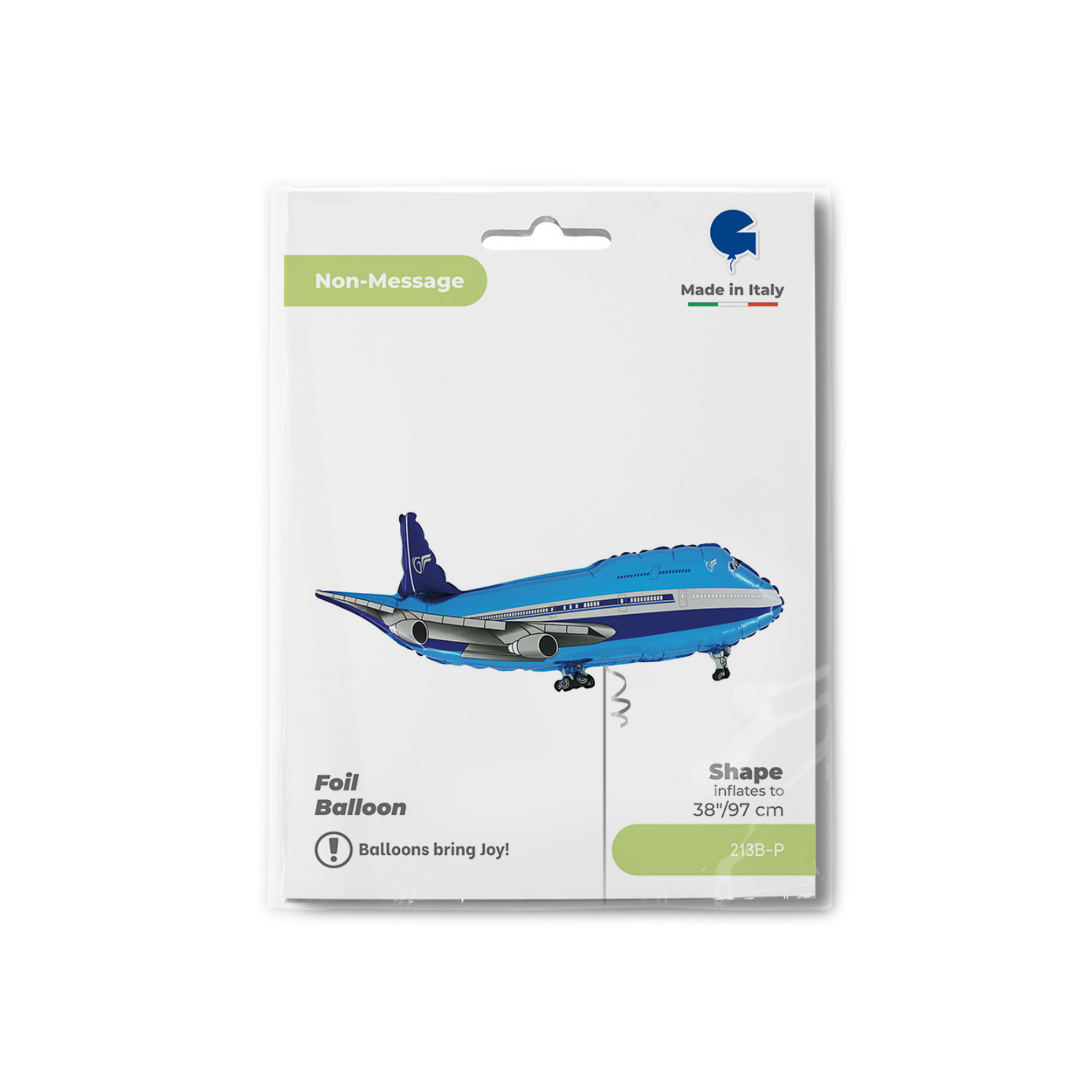 Folienballon Flugzeug Jumbojet -hey-Party.de- Folienballons -#Variante_