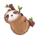 Folienballon Süßes Faultier -hey-Party.de- Folienballons -#Variante_