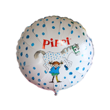 Folienballon Rund Pippi Langstrumpf -hey-Party.de- Folienballons -#Variante_