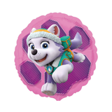 Folienballon Rund Paw Patrol Skye & Everest -hey-Party.de- Folienballons -#Variante_