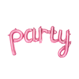 Folienballon Schriftzug "Party" -hey-Party.de- Folienballons -#Variante_