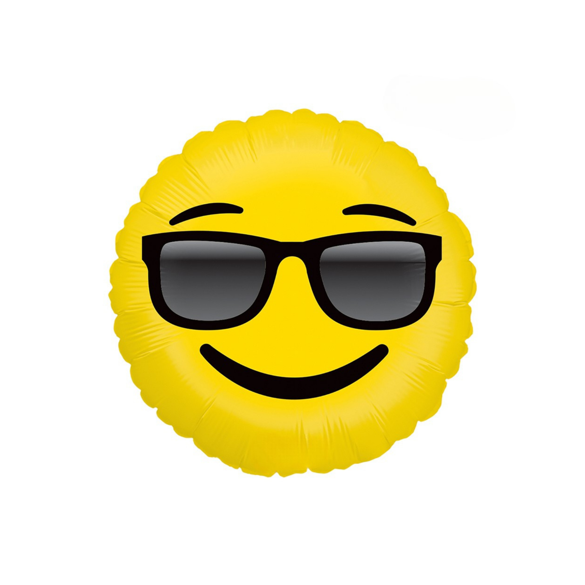 Folienballon Emoji mit Sonnenbrille 😎 -hey-Party.de- Folienballons -#Variante_