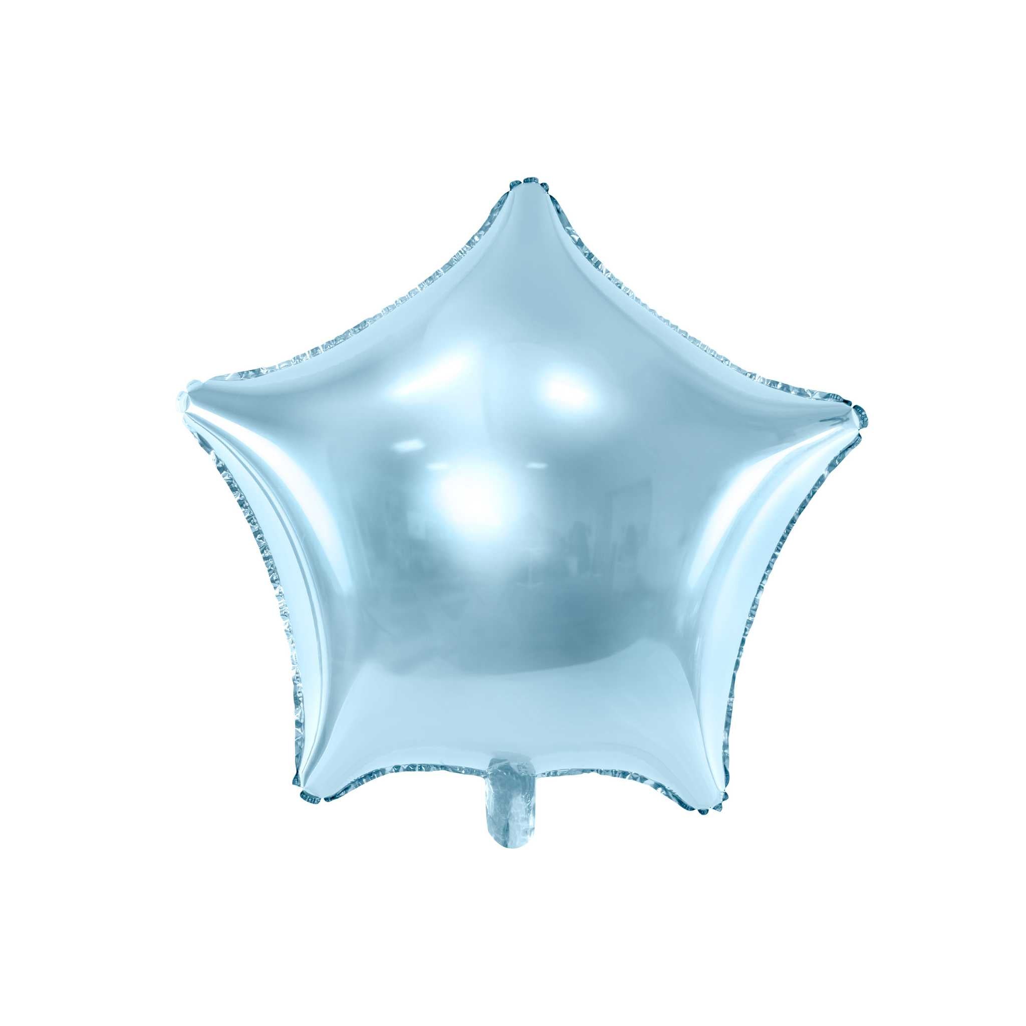 Folienballon Stern Shiny Hellblau -hey-Party.de- Folienballons -#Variante_