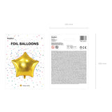 Folienballon Stern XXL Gold -hey-Party.de- Folienballons -#Variante_