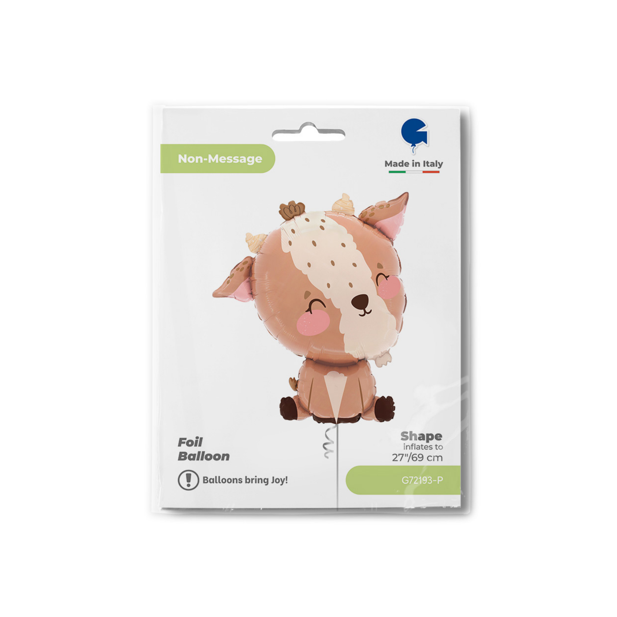 Folienballon Ziege -hey-Party.de- Folienballons -#Variante_