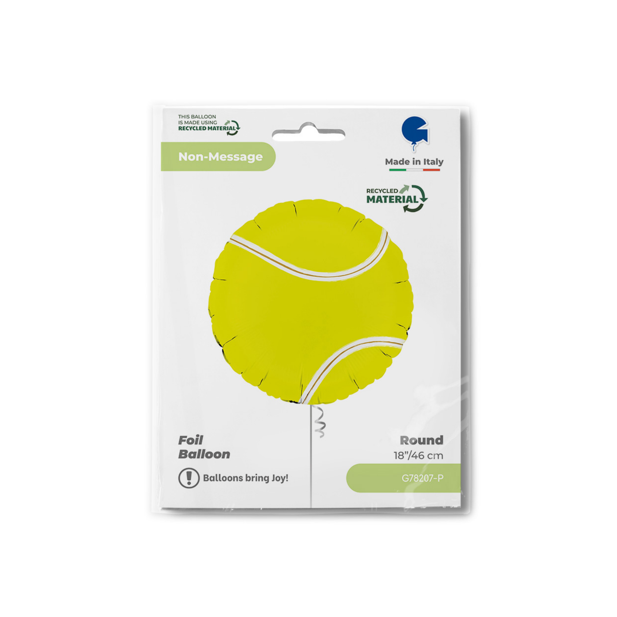 Folienballon Tennisball -hey-Party.de- Folienballons -#Variante_