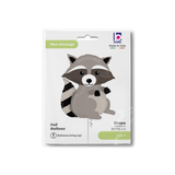 Folienballon Waschbär -hey-Party.de- Folienballons -#Variante_