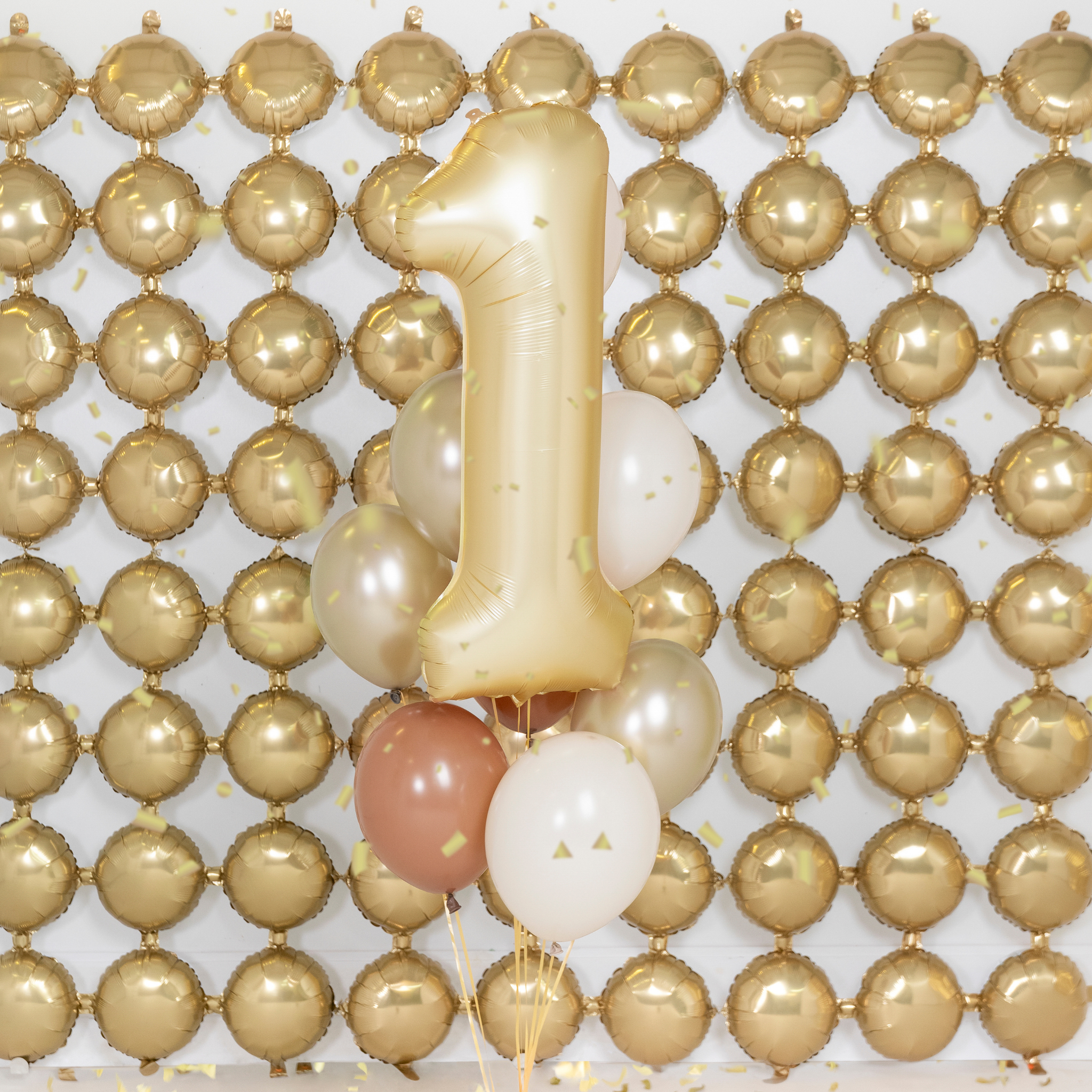 Folienballon XXL Zahl Gold Seidenmatt -hey-Party.de- Folienballons -#Variante_Zahl 1