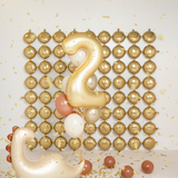 Folienballon XXL Zahl Gold Seidenmatt -hey-Party.de- Folienballons -#Variante_Zahl 2