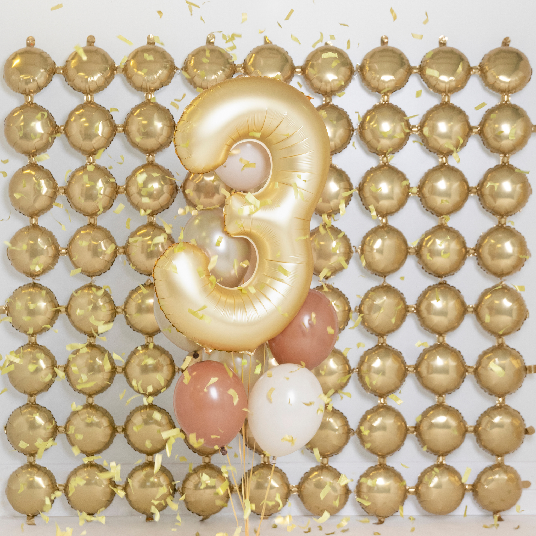 Folienballon XXL Zahl Gold Seidenmatt -hey-Party.de- Folienballons -#Variante_Zahl 3