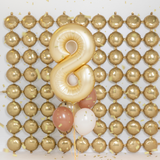 Folienballon XXL Zahl Gold Seidenmatt -hey-Party.de- Folienballons -#Variante_Zahl 8