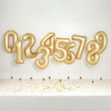 Folienballon XXL Zahl Gold Seidenmatt -hey-Party.de- Folienballons -#Variante_Zahl 0, Zahl 1, Zahl 2, Zahl 3, Zahl 4, Zahl 5, Zahl 6, Zahl 7, Zahl 8, Zahl 9