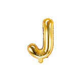 Folienballon kleine Buchstaben Gold -hey-Party.de- Folienballons -#Variante_ J