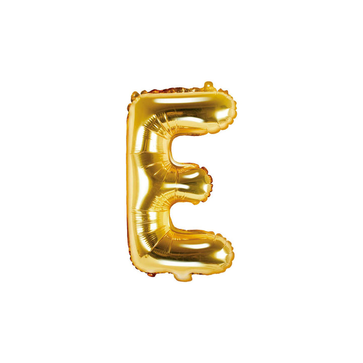 Folienballon kleine Buchstaben Gold Hey Party