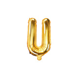 Folienballon kleine Buchstaben Gold -hey-Party.de- Folienballons -#Variante_ U