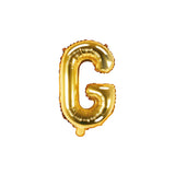 Folienballon kleine Buchstaben Gold -hey-Party.de- Folienballons -#Variante_ G