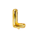 Folienballon kleine Buchstaben Gold -hey-Party.de- Folienballons -#Variante_ L