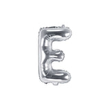 Folienballon kleine Buchstaben Silber -hey-Party.de- Folienballons -#Variante_ E