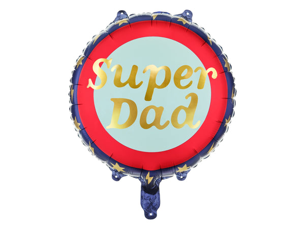 Folienballon "Super Dad" Hey Party