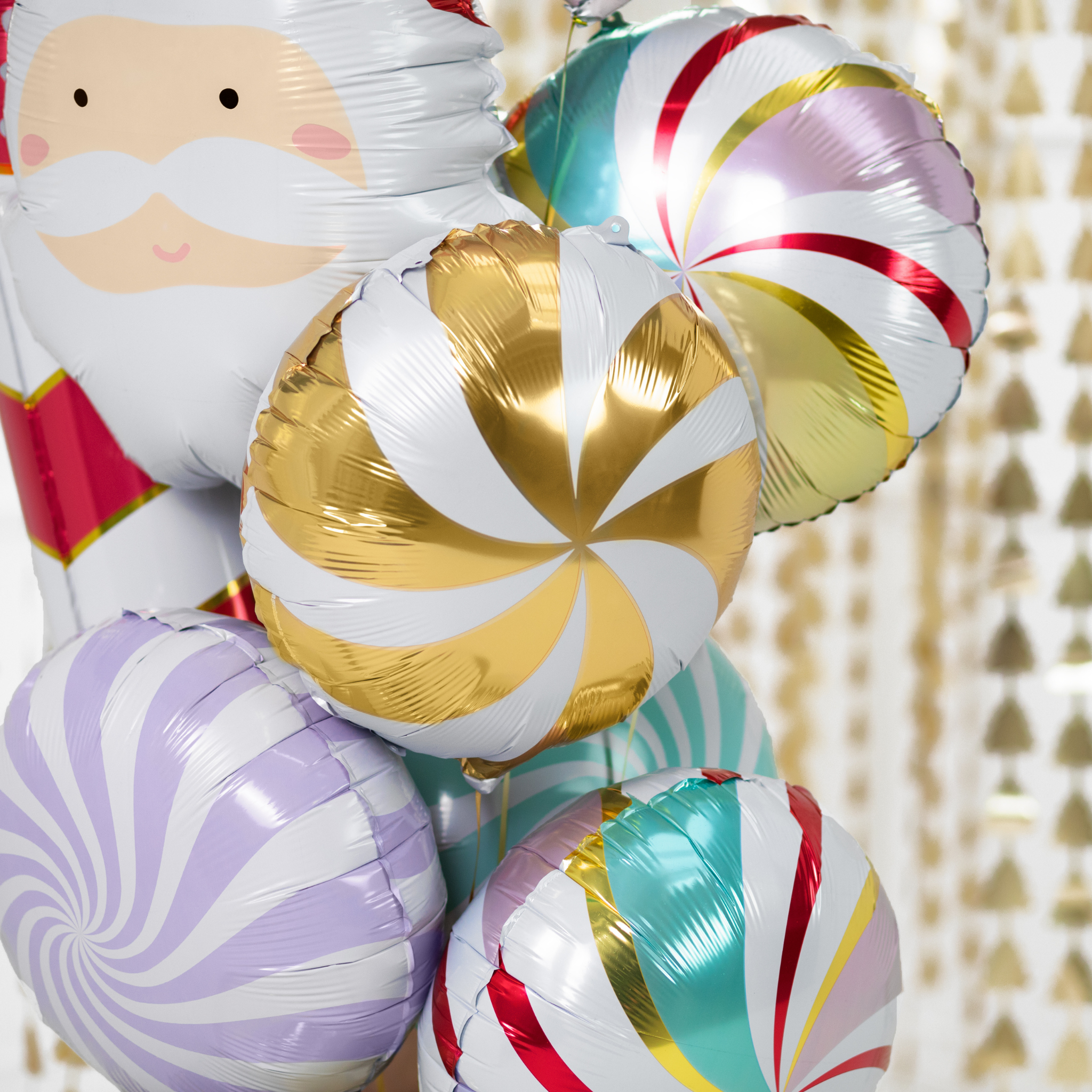 Folienballon Bonbon Gold -hey-Party.de- Folienballons -#Variante_