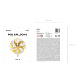 Folienballon Bonbon Gold -hey-Party.de- Folienballons -#Variante_