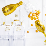 Folienballon Flasche "Happy New Year" -hey-Party.de- Folienballons -#Variante_