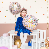 Folienballon Blumen "Happy Birthday" -hey-Party.de- Folienballons -#Variante_