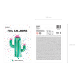 Folienballon Kaktus -hey-Party.de- Folienballons -#Variante_