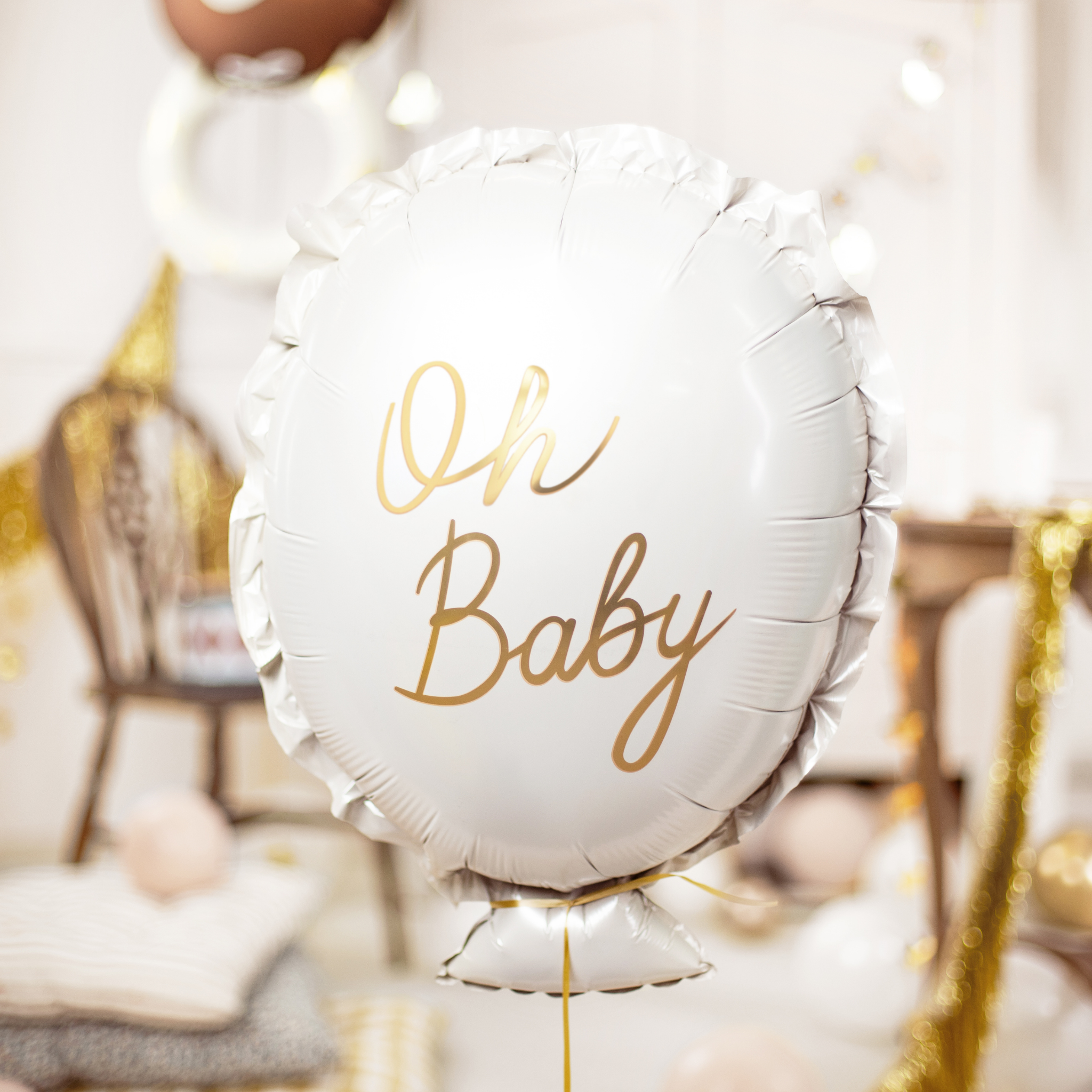 Folienballon Luftballon "Oh Baby" -hey-Party.de- Folienballons -#Variante_