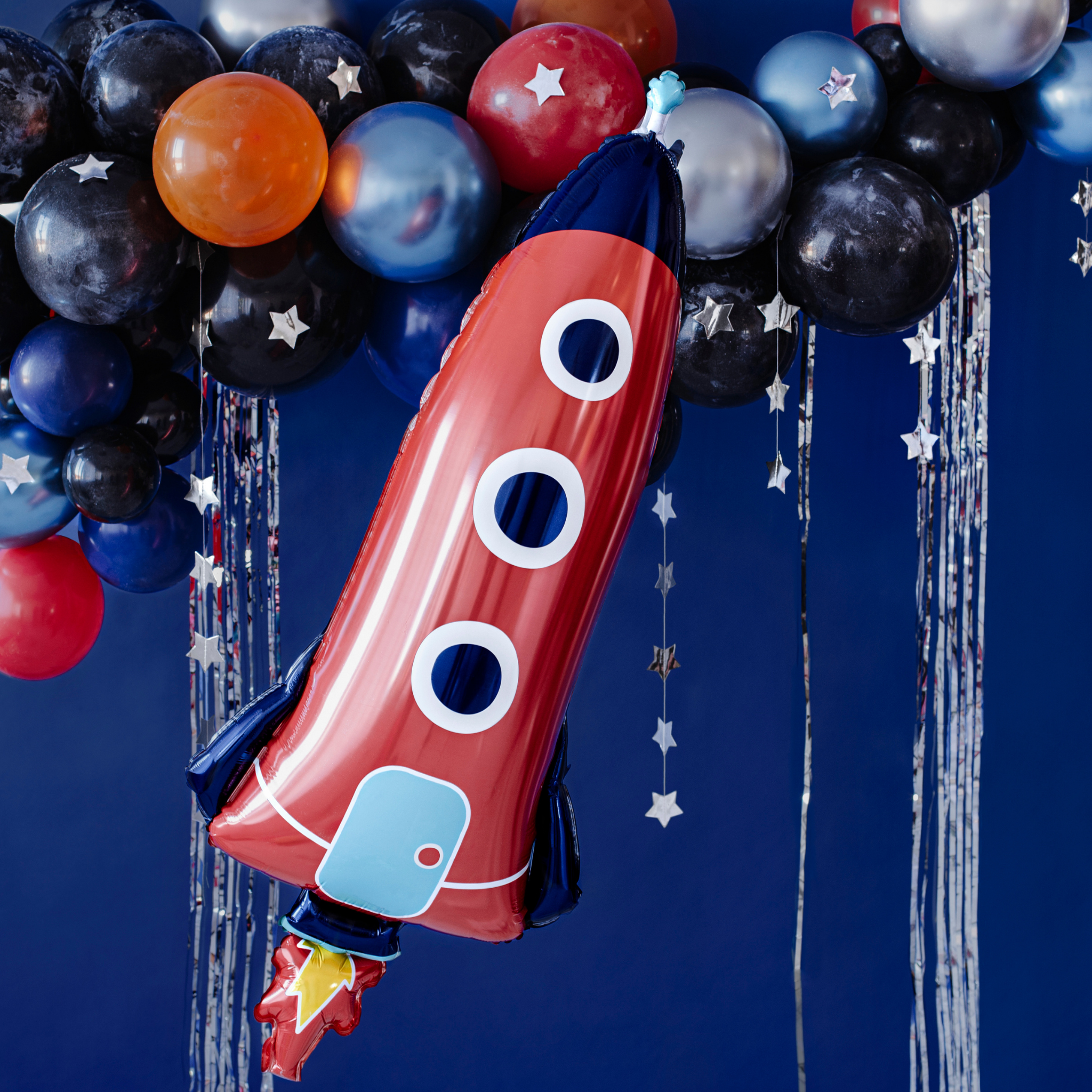 Folienballon Rakete -hey-Party.de- Folienballons -#Variante_