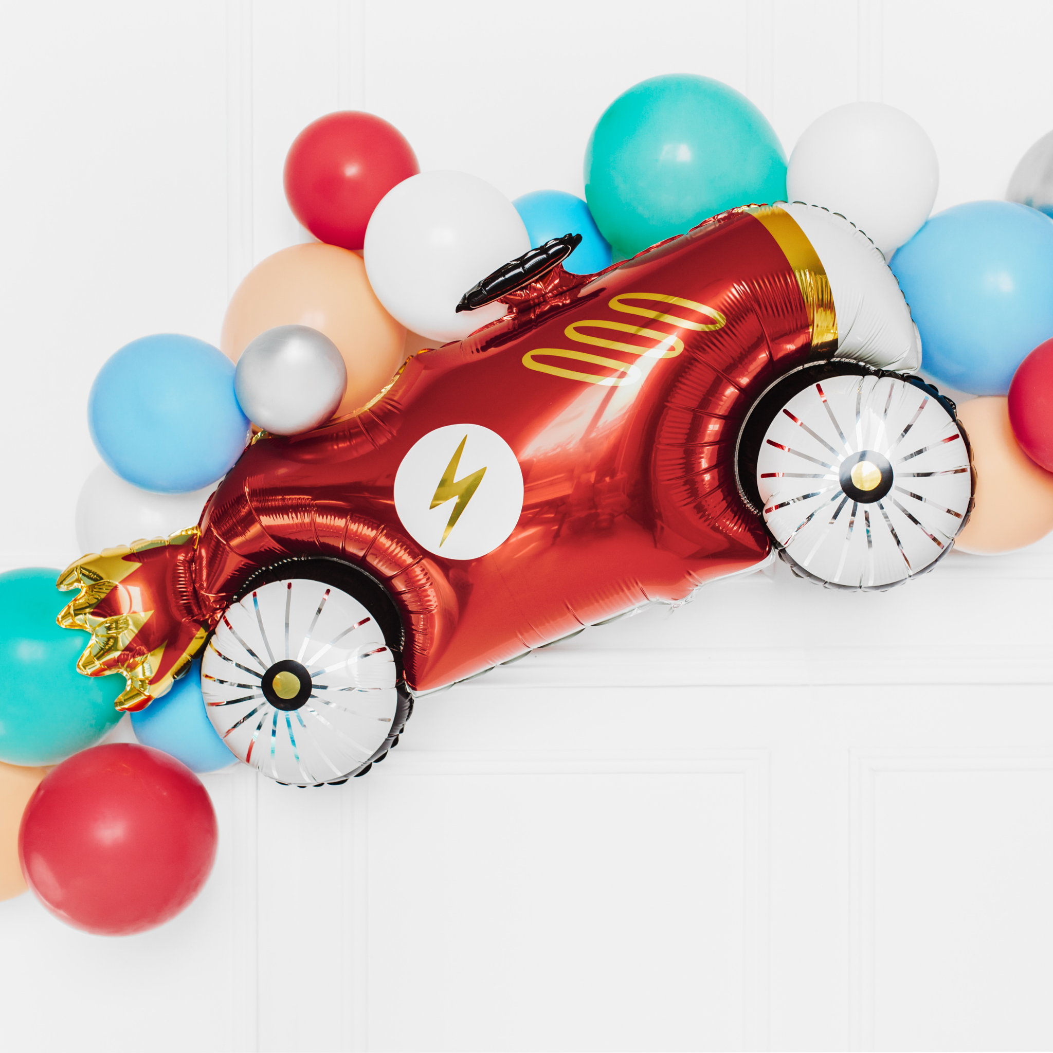 Folienballon Rennauto -hey-Party.de- Folienballons -#Variante_