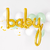 Folienballon Schriftzug "baby" -hey-Party.de- Folienballons -#Variante_