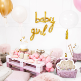 Folienballon Schriftzug "baby" -hey-Party.de- Folienballons -#Variante_