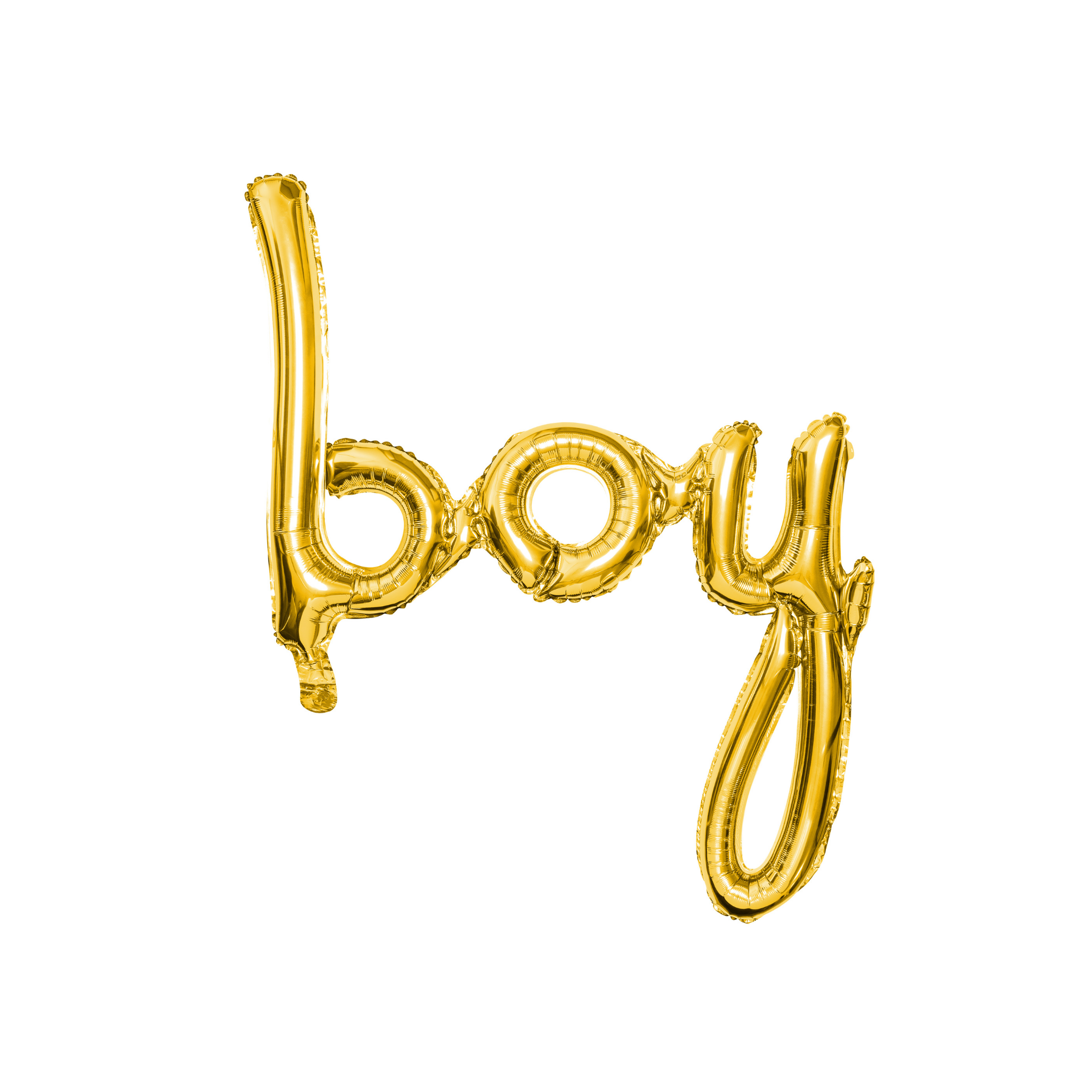 Folienballon Schriftzug "boy" -hey-Party.de- Folienballons -#Variante_