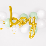 Folienballon Schriftzug "boy" -hey-Party.de- Folienballons -#Variante_